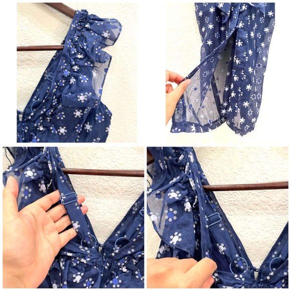 NEW Alice McCall Off Shoulder Ruffle Midi Dress Summer Bohemian Wedding - Picture 9 of 11